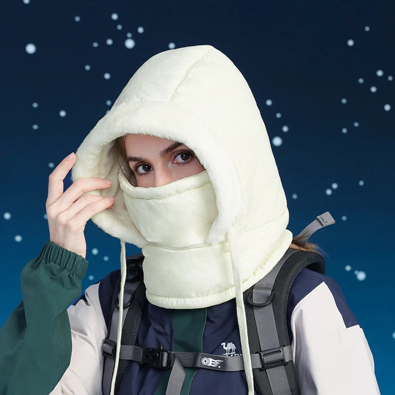 Balaclava Impermeável Com Forro Peluciado Térmico - Proteção Total karavelas beige 55-60cm 