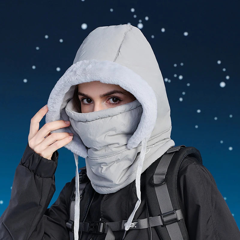 Balaclava Impermeável Com Forro Peluciado Térmico - Proteção Total karavelas light grey 55-60cm 