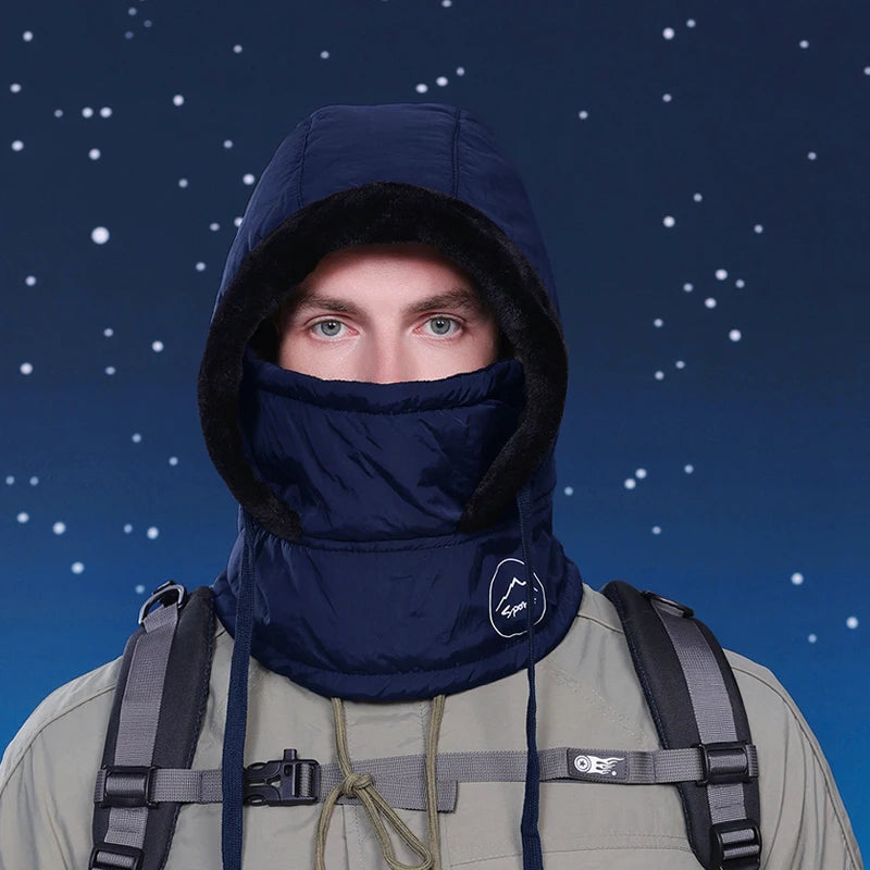 Balaclava Impermeável Com Forro Peluciado Térmico - Proteção Total karavelas navy 55-60cm 