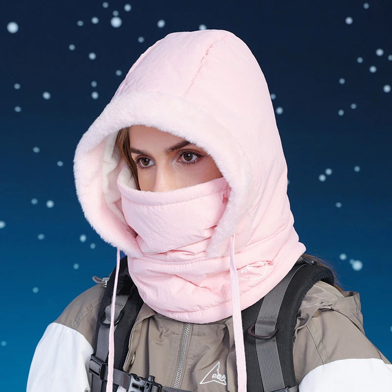Balaclava Impermeável Com Forro Peluciado Térmico - Proteção Total karavelas pink 55-60cm 