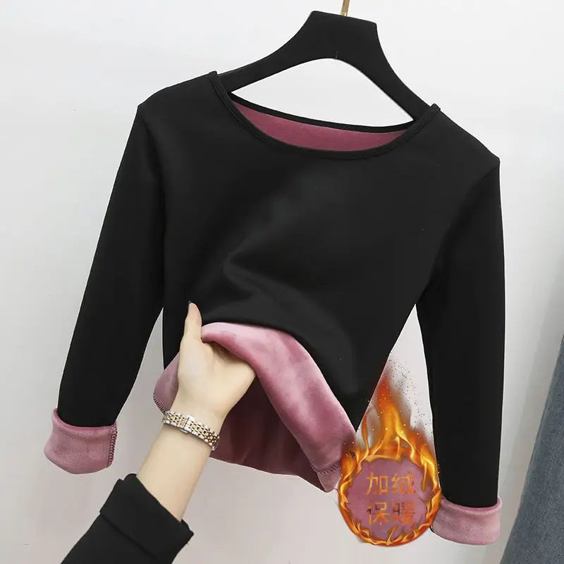 Blusa Manga Longa Segunda Pele Térmica Peluciada karavelas Preto P (40-50KG) 