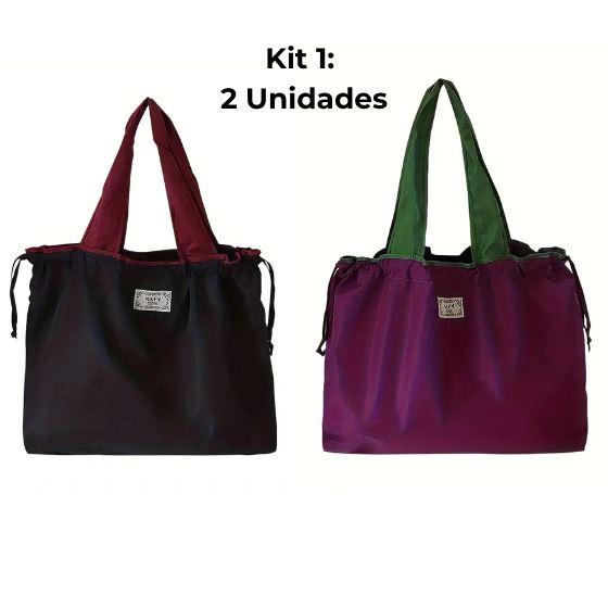 Bolsa Multifuncional Oxford À Prova D'Água karavelas Kit 1 - 2 Unidades 47x10x31 cm 