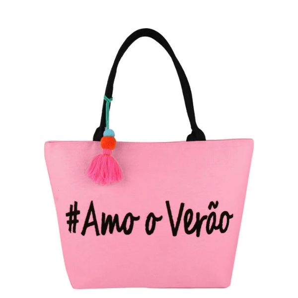 Bolsa Praia Amo o Verão karavelas 