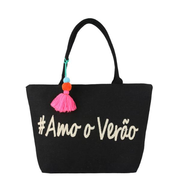 Bolsa Praia Amo o Verão karavelas 