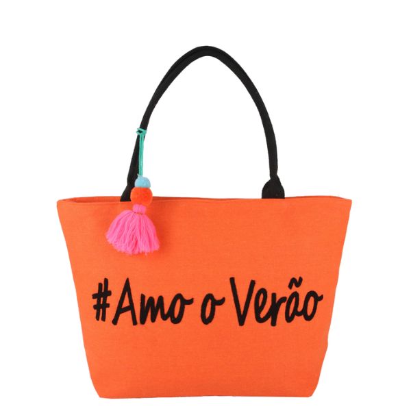 Bolsa Praia Amo o Verão karavelas 