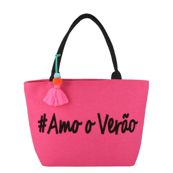 Bolsa Praia Amo o Verão karavelas 