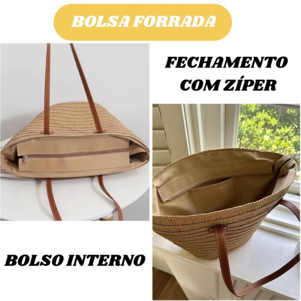 Bolsa Praia Caraíva Palha karavelas 