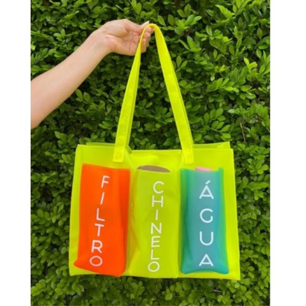 Bolsa Praia em Silicone Impermeável karavelas 