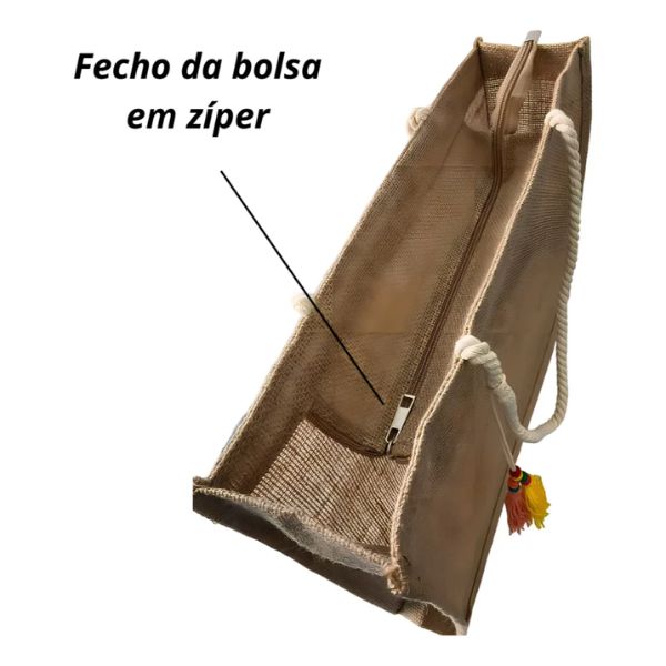 Bolsa Praia Juta Ipanema Impermeável karavelas 