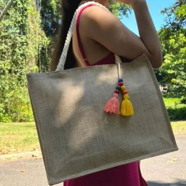 Bolsa Praia Juta Ipanema Impermeável karavelas 