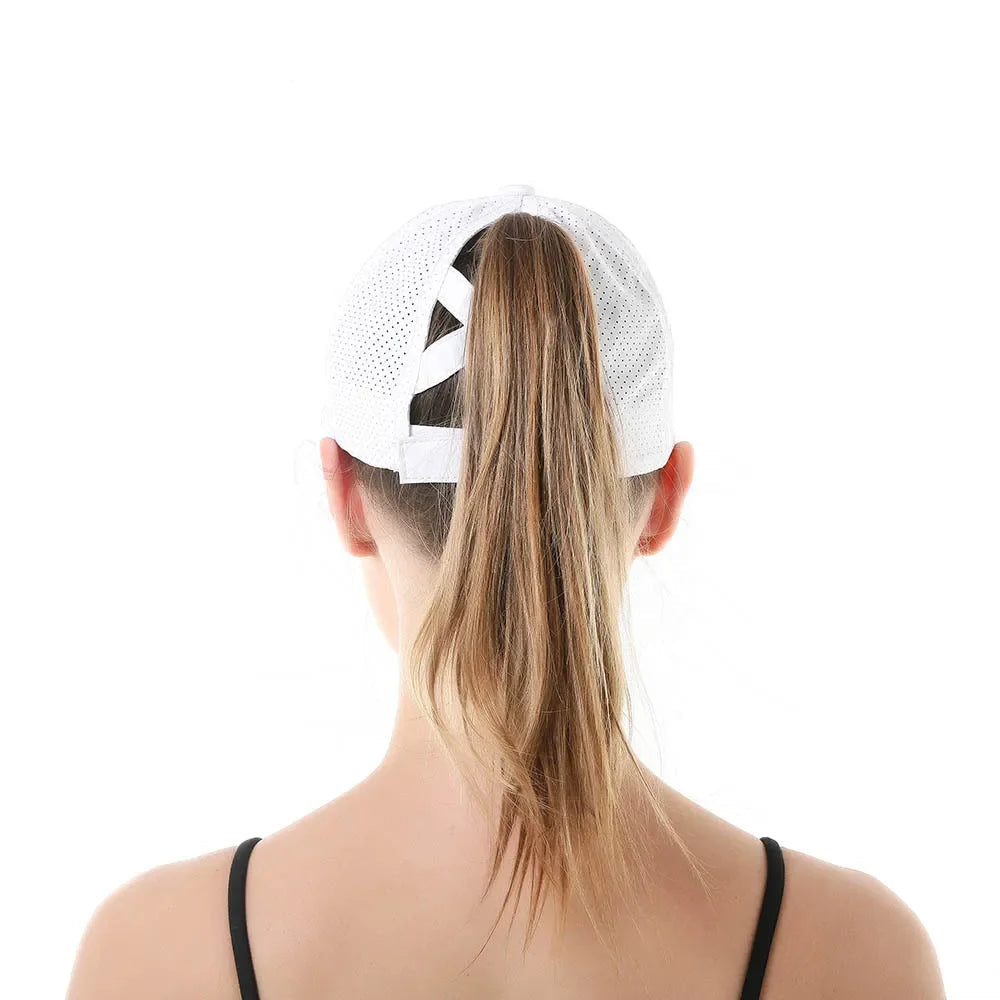 Boné Ponytail karavelas 