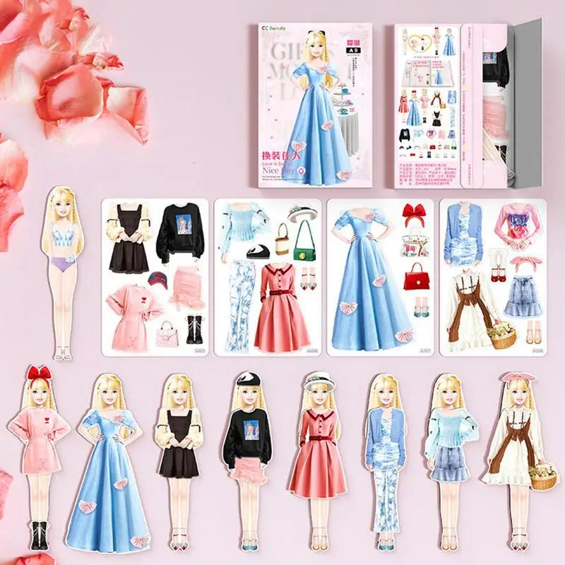 Bonecas Puzzles Magnéticas Dress-Up karavelas 