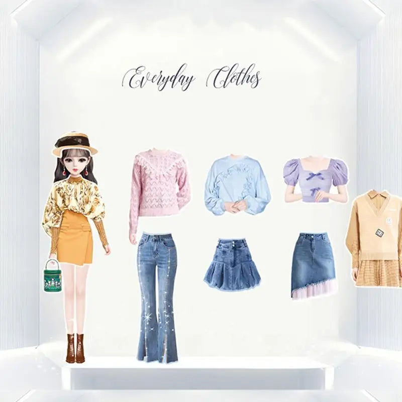 Bonecas Puzzles Magnéticas Dress-Up karavelas 