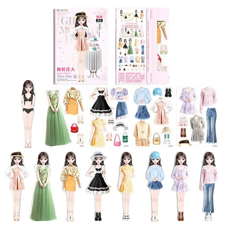 Bonecas Puzzles Magnéticas Dress-Up karavelas 