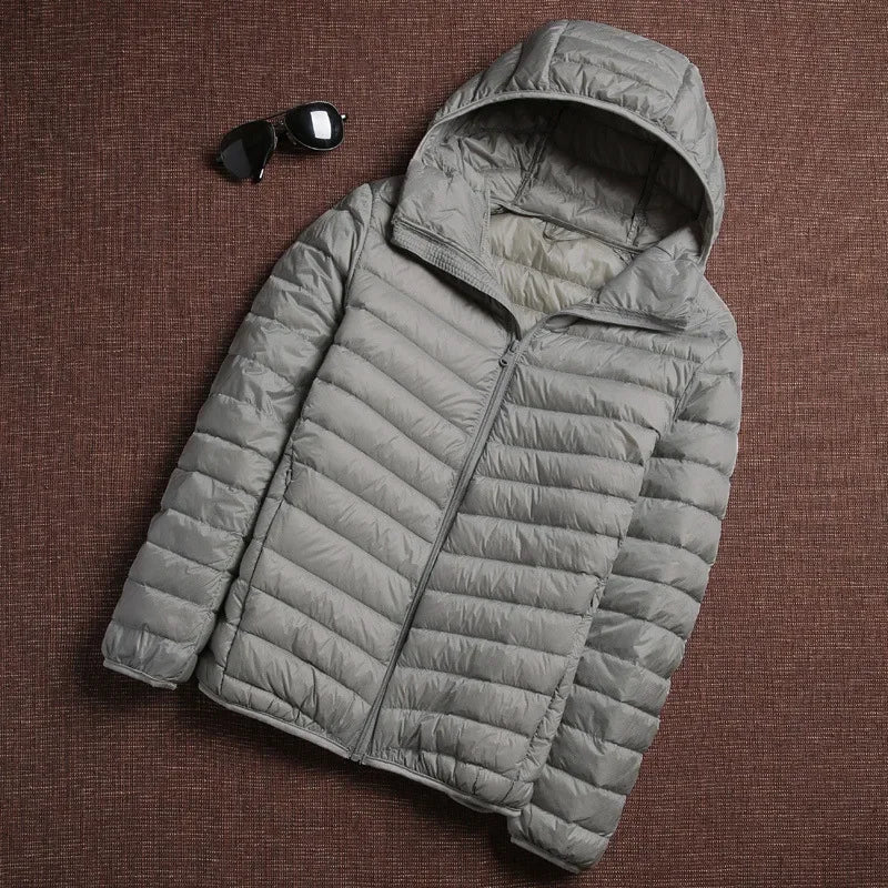 Casaco Térmico Everest Modelo Puffer Para Frio Intenso karavelas Cinza GGGG 90-95 Kg 
