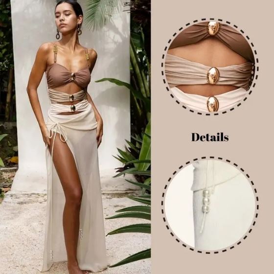 Conjunto de Maiô Lumière Luxo karavelas 