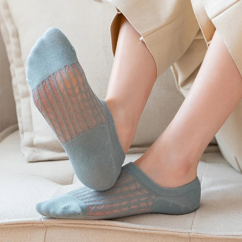 Cute Invisible Socks Anti-odor (Pague 3 e Ganhe mais 2 de brinde) karavelas 