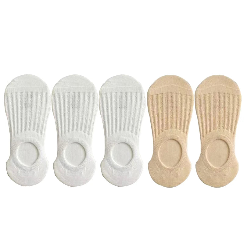 Cute Invisible Socks Anti-odor (Pague 3 e Ganhe mais 2 de brinde) karavelas C 35-39 