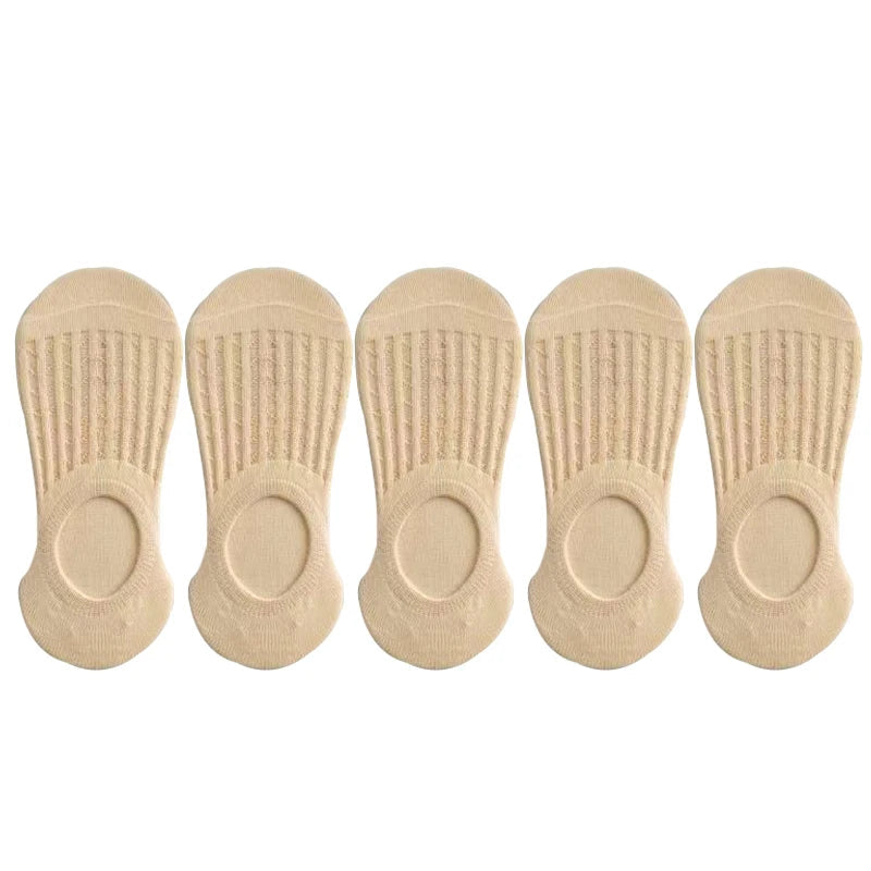 Cute Invisible Socks Anti-odor (Pague 3 e Ganhe mais 2 de brinde) karavelas F 35-39 
