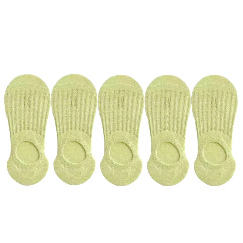 Cute Invisible Socks Anti-odor (Pague 3 e Ganhe mais 2 de brinde) karavelas J 35-39 