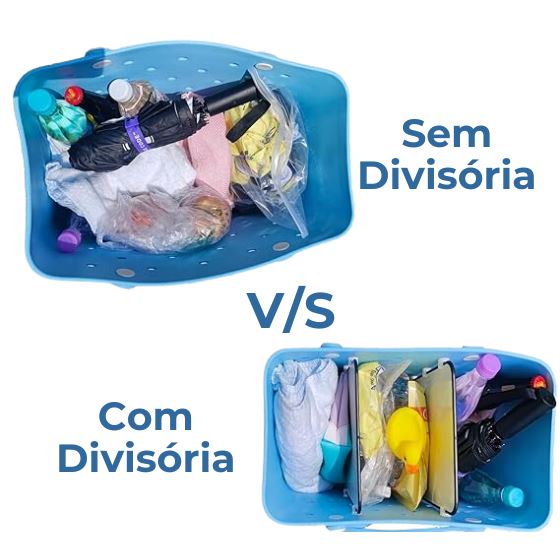 Divisória e Bandeja Bag Summer karavelas 