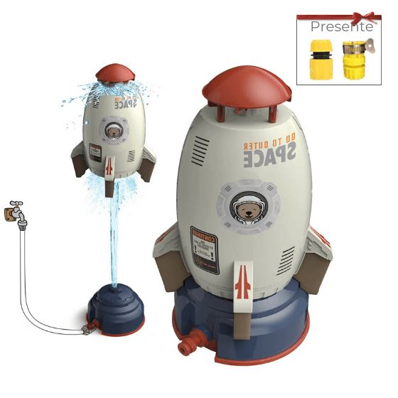 Foguete Diversão AquaGiro - Lançamento Verão 2023/2024 karavelas Branco + Brinde 