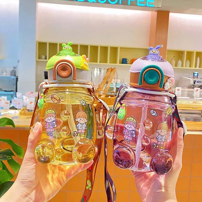 Garrafa de Água Infantil Decorada - 1 Litro karavelas 