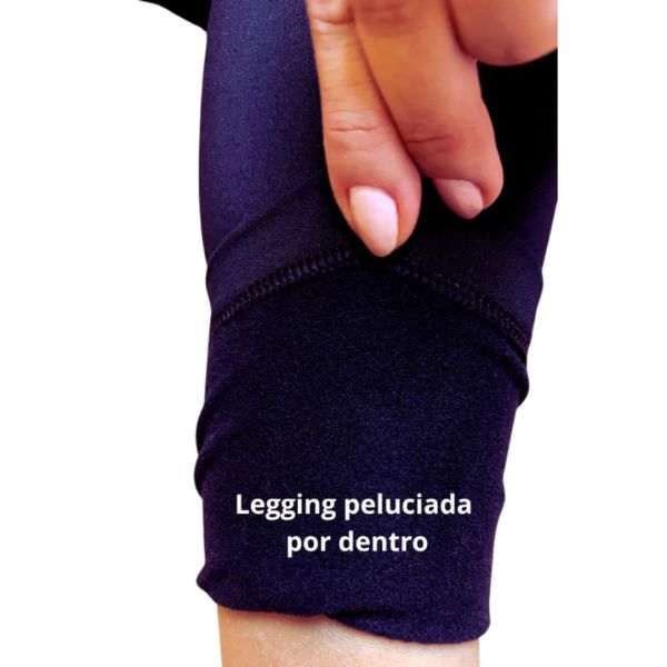 Kit 3 Calça Legging Snug Peluciada Térmica Cintura Alta com Elástico Zero Transparencia karavelas 