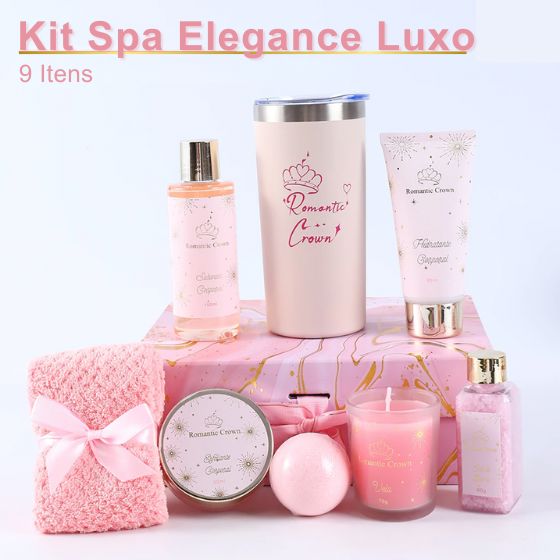 Kit Spa Elegance Luxo - 9 Itens karavelas 