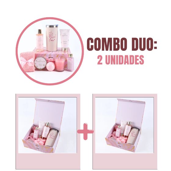 Kit Spa Elegance Luxo - 9 Itens karavelas Combo Duo: 2 unidades 