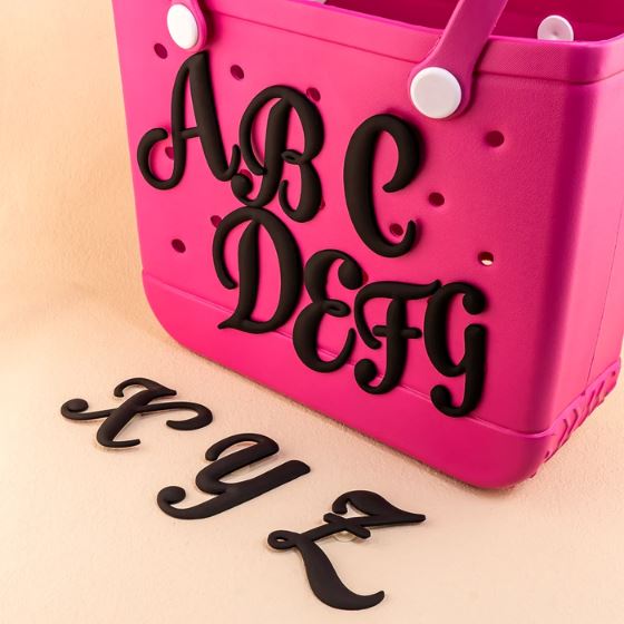 Letras Preta Bag Summer karavelas 