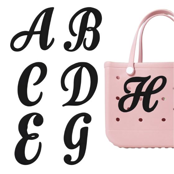 Letras Preta Bag Summer karavelas 