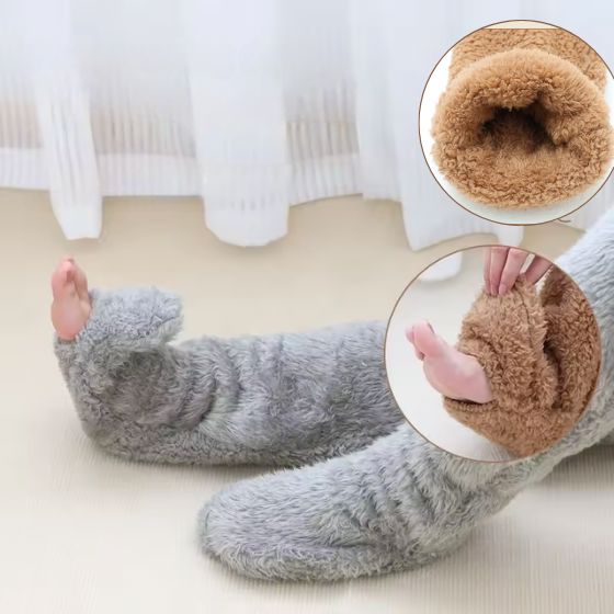 Meia Teddy UltraAquecida karavelas 