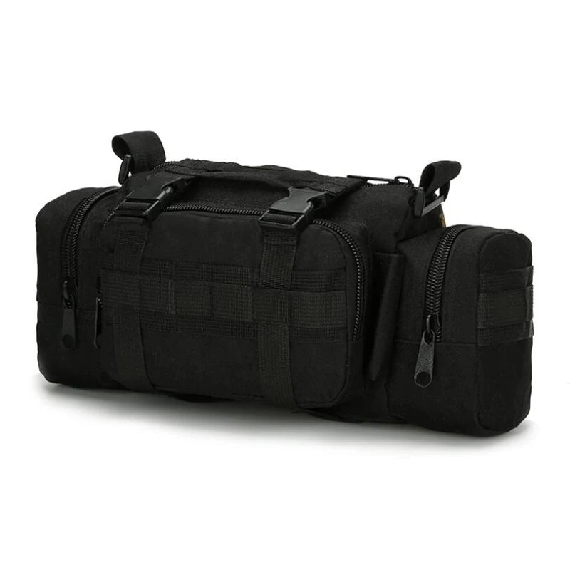 Mochila de Ombro Tática Supremo (Lançamento) karavelas Black-1 