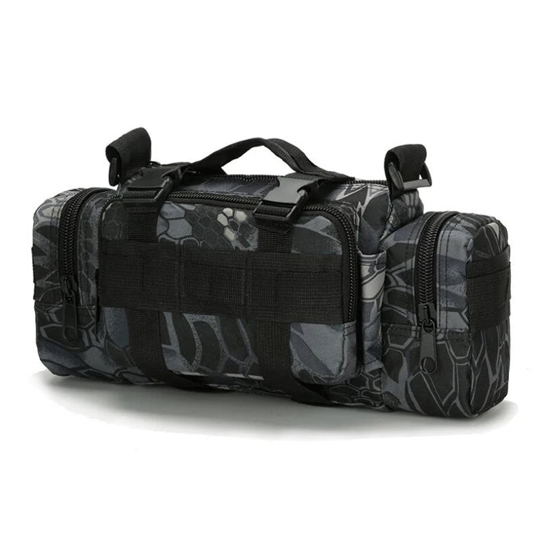 Mochila de Ombro Tática Supremo (Lançamento) karavelas Black 