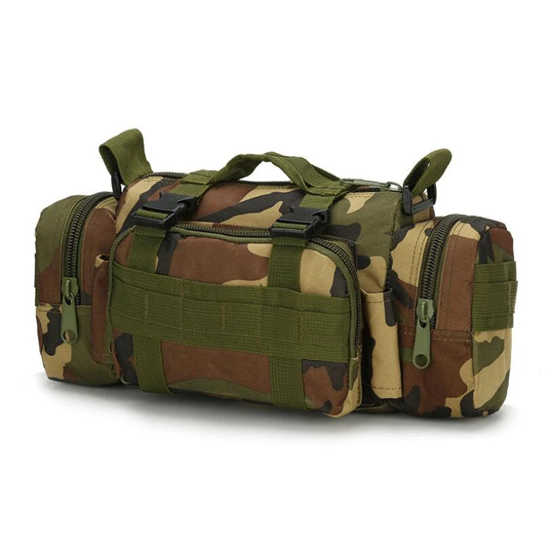 Mochila de Ombro Tática Supremo (Lançamento) karavelas Jungle camouflage 