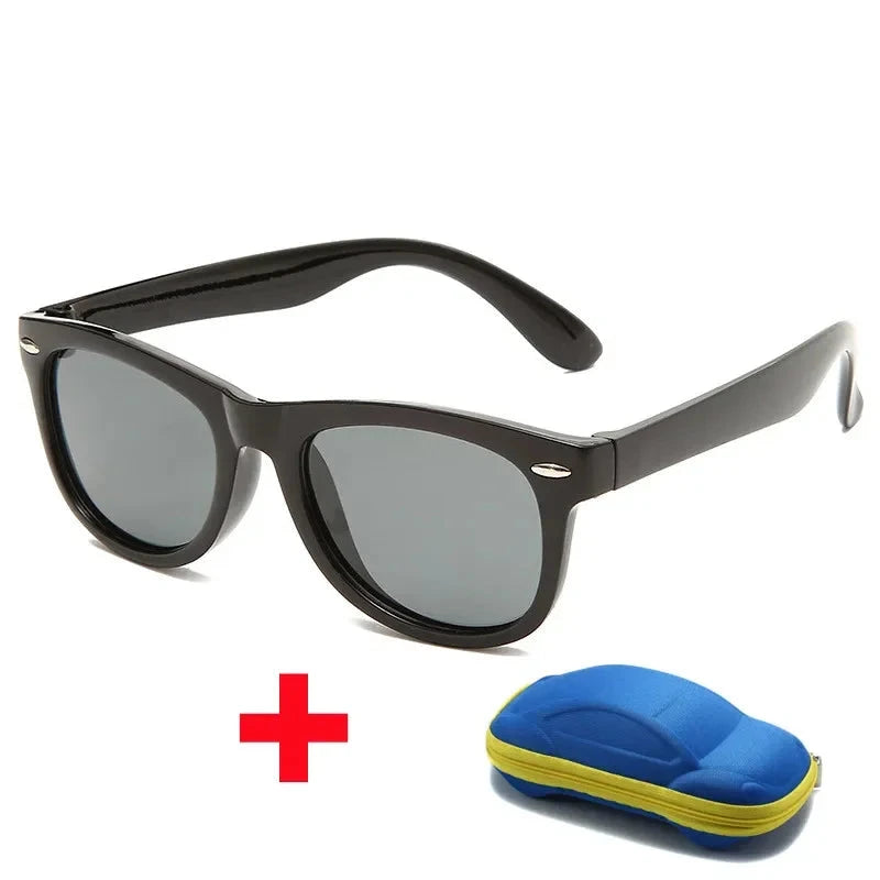 Óculos de Sol de Silicone Flexível com Estojo - PROMOÇÃO DE FÉRIA karavelas 