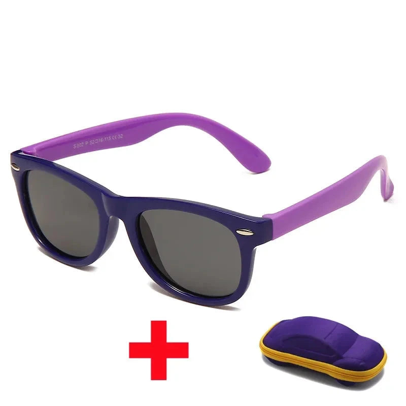 Óculos de Sol de Silicone Flexível com Estojo - PROMOÇÃO DE FÉRIA karavelas 