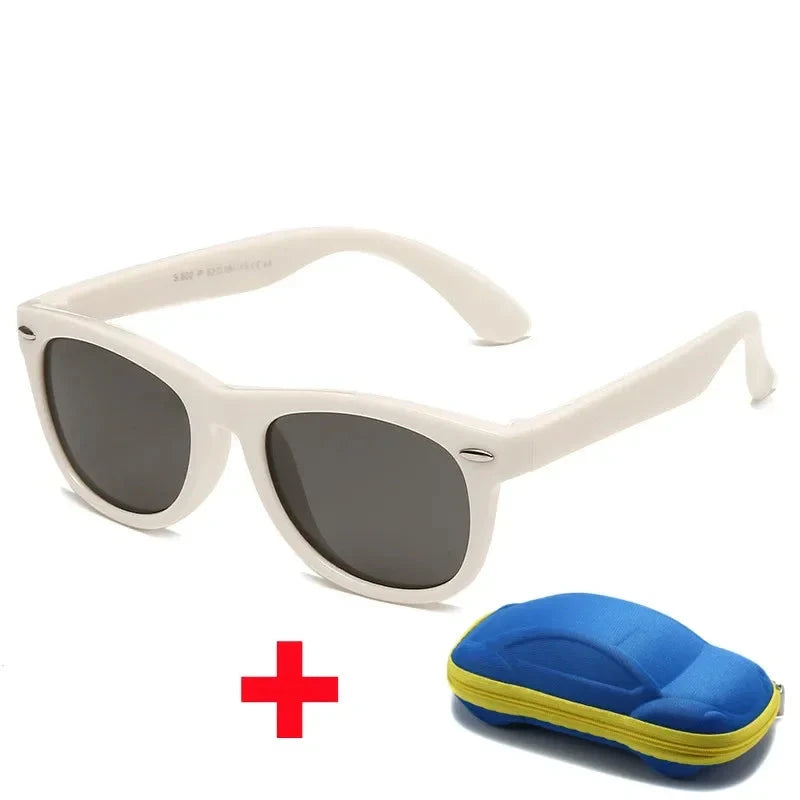 Óculos de Sol de Silicone Flexível com Estojo - PROMOÇÃO DE FÉRIA karavelas 