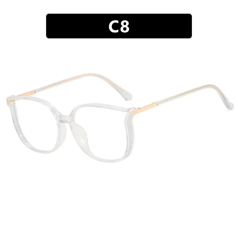 Óculos Feminino Charming Diamond Ultra Leve com Lente Anti Luz Azul karavelas Clean 