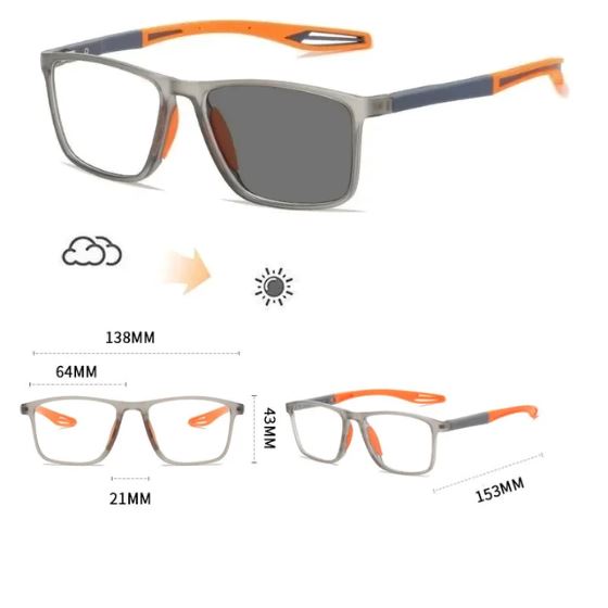 Óculos FlexSport Ultraleve Com Proteção Contra Luz Azul e Lentes Fotocromáticas karavelas 