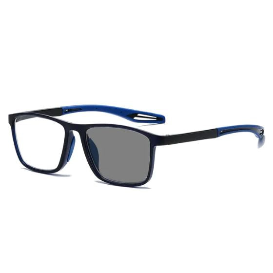 Óculos FlexSport Ultraleve Com Proteção Contra Luz Azul e Lentes Fotocromáticas karavelas Azul (Fotocromática Cinza) 0 