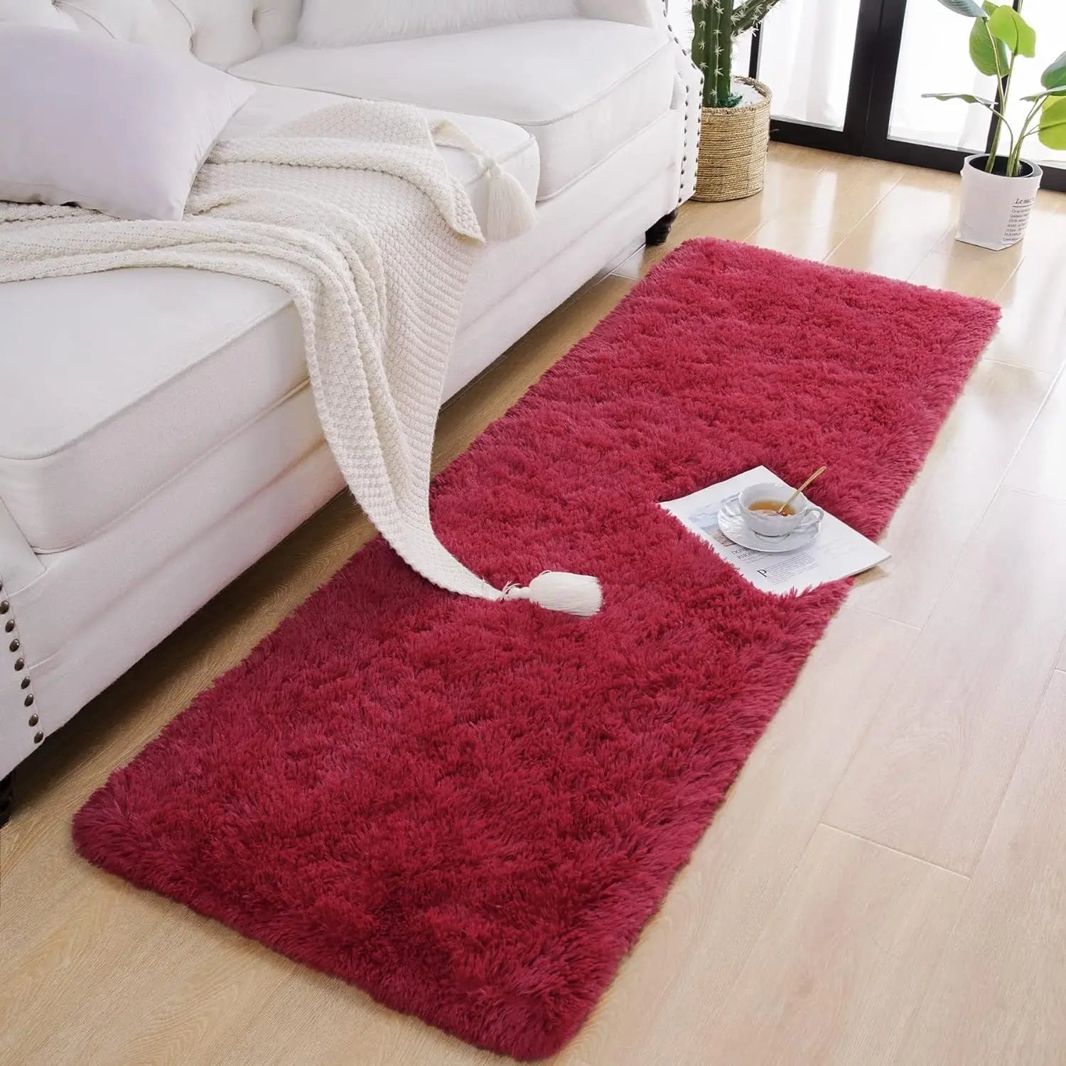 Passadeira Kelly Super Macia - 2.00 x 0.60 karavelas Cereja 2,00X0,60m 