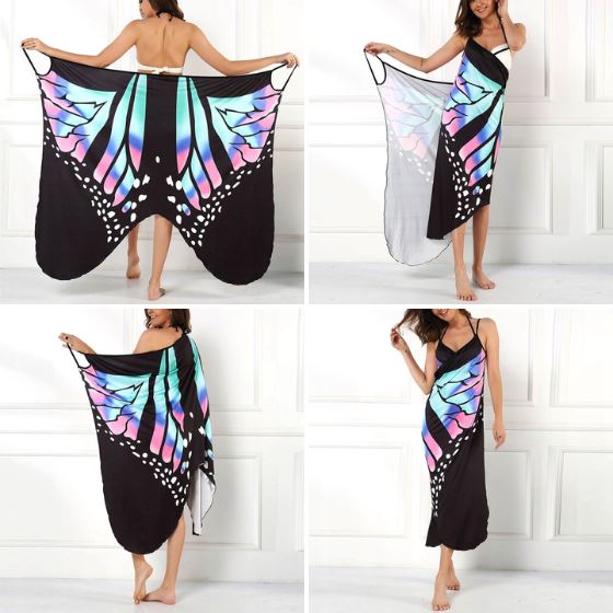 Saida de Praia Veste Fácil Butterfly karavelas 
