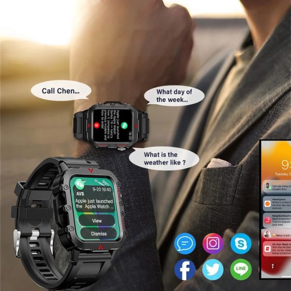 Smartwatch PulseXtreme À Prova D'água - Lançamento 2025 karavelas 