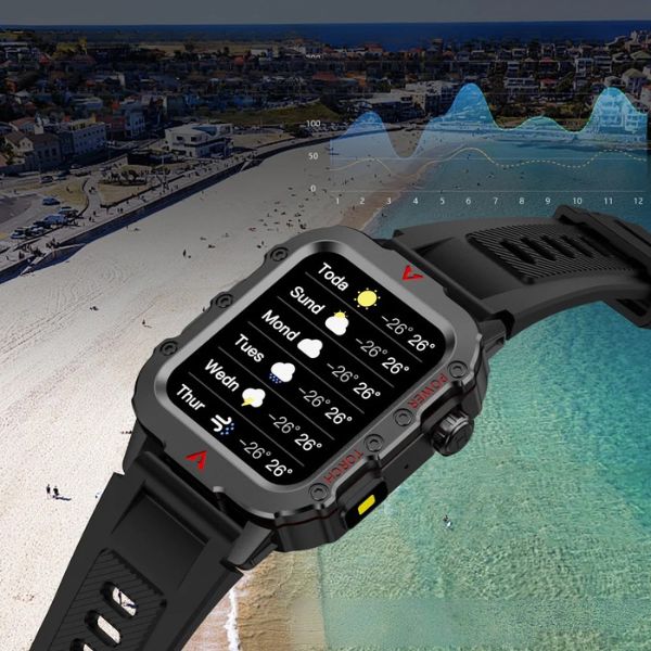 Smartwatch PulseXtreme À Prova D'água - Lançamento 2025 karavelas 