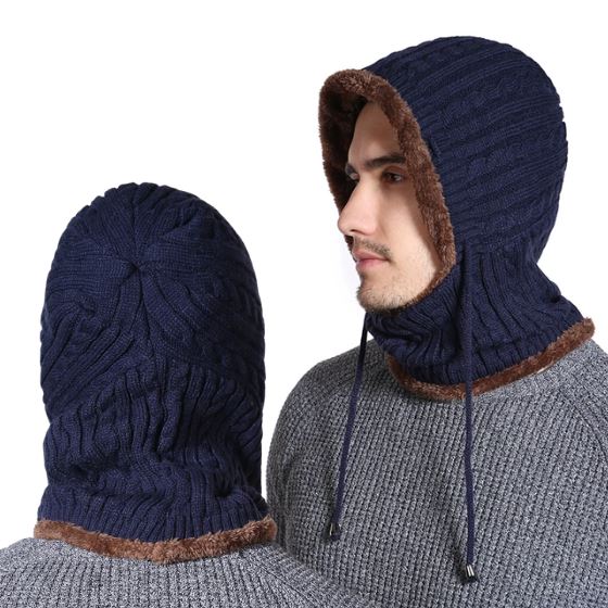 Touca Balaclava de Lã Peluciada Unissex karavelas 