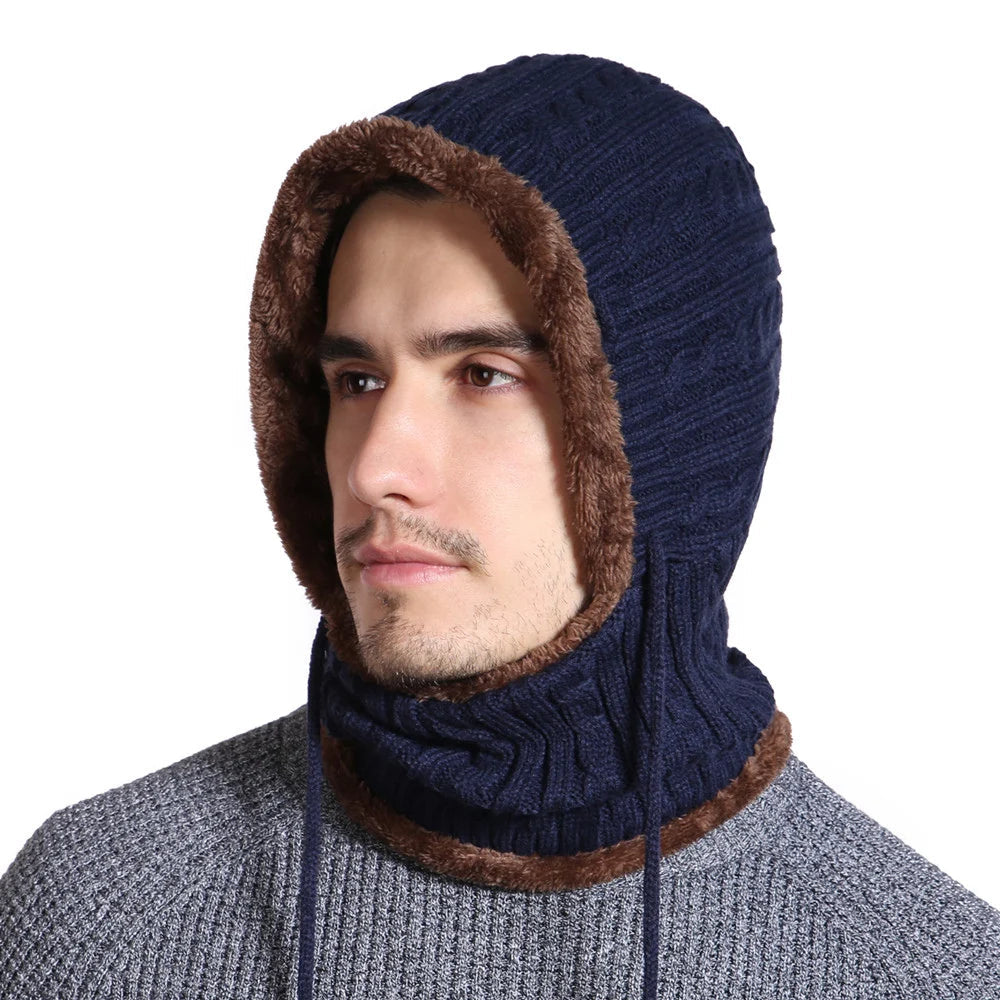 Touca Balaclava de Lã Peluciada Unissex karavelas 