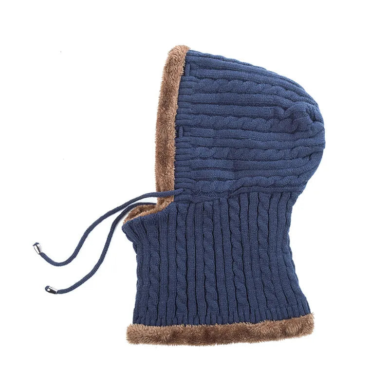 Touca Balaclava de Lã Peluciada Unissex karavelas Azul Marinho 55cm-60cm 