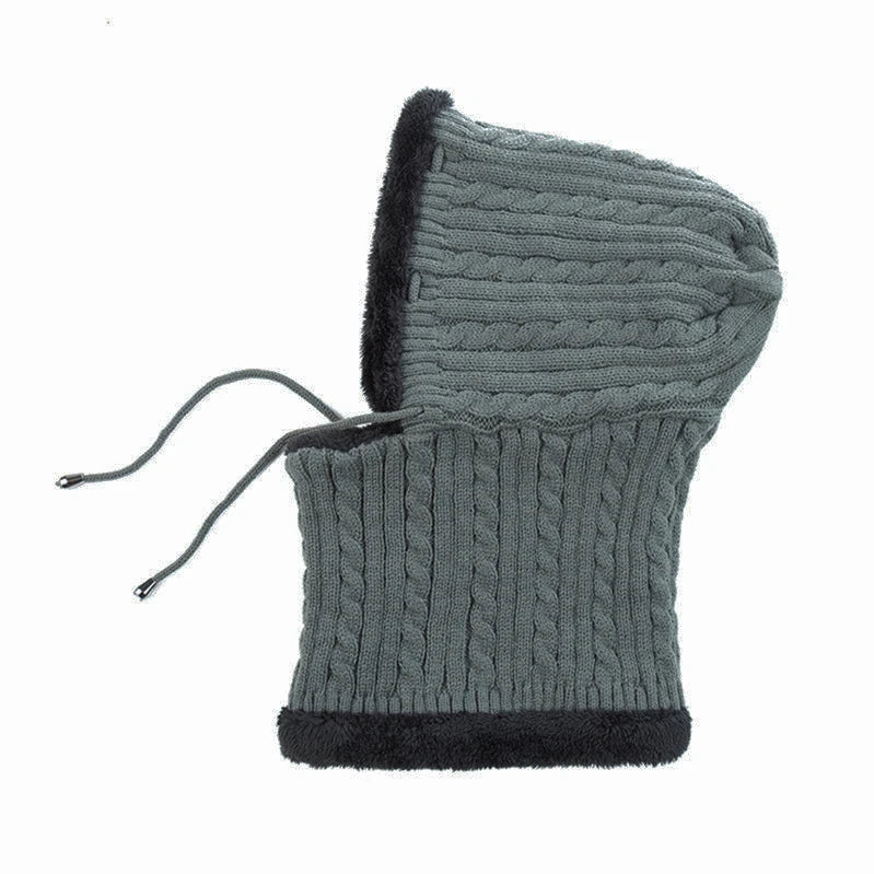 Touca Balaclava de Lã Peluciada Unissex karavelas Cinza 55cm-60cm 